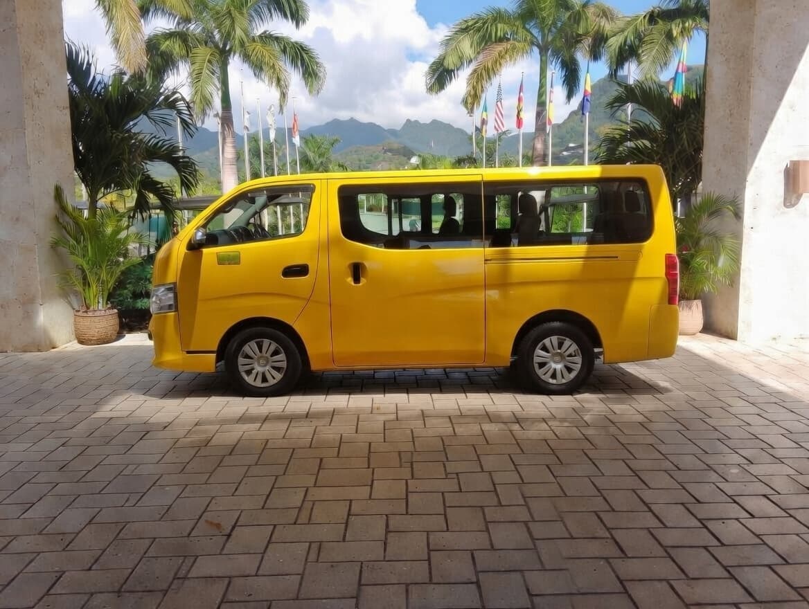 Ranchie Taxi - Nissan NV350 Front View